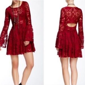 Free People Lace Lovers Dress
